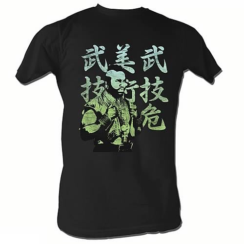 Mr. T Japanese Mr. T Black T-Shirt